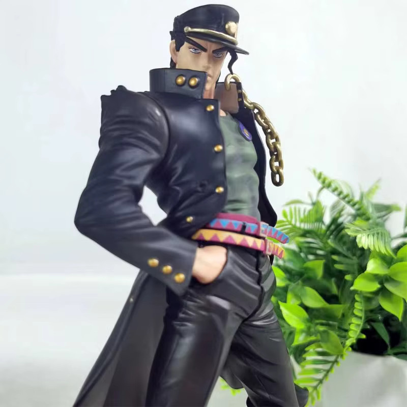 Bandai JoJos Bizarre Adventure Kujo Jotaro, Actionfigur, mit austauschbarem Kopf - Bild 2