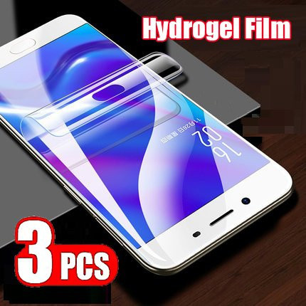 3 Stück transparente Hydrogelfolie Displayschutzfolie für Samsung Galaxy J1 J2 Pure Core 2018 2020 J3 Star Aura Orbit J4 J6 Plus 2018 J7 Top Star - Bild 1