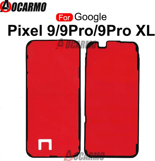 Google Pixel 9 Pro Fold Ersatzklebeband für Rückseite und LCD-Bildschirm in Rot - Bild 1
