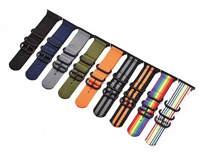 CAOWTAN Uhrenarmband Nylon, Gewebtes Armband, Unisex - Bild 1