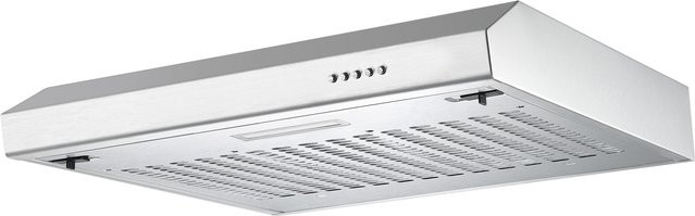 Respekta Sina CH500IX-19 Unterbauhaube in Silber mit LED-Display und Aktivkohlefilter - Bild 1