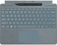 Microsoft Surface Pro Keyboard mit Slim Pen 2 und Trackpad, QWERTZ Deutsch, Blau, 13 Zoll - Bild 1