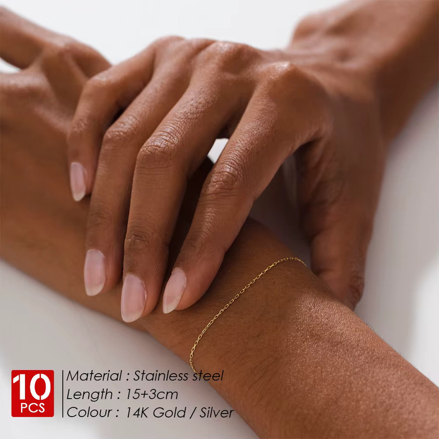 EMANCO Kettenarmband, Edelstahl, Gold, Damen - Bild 2