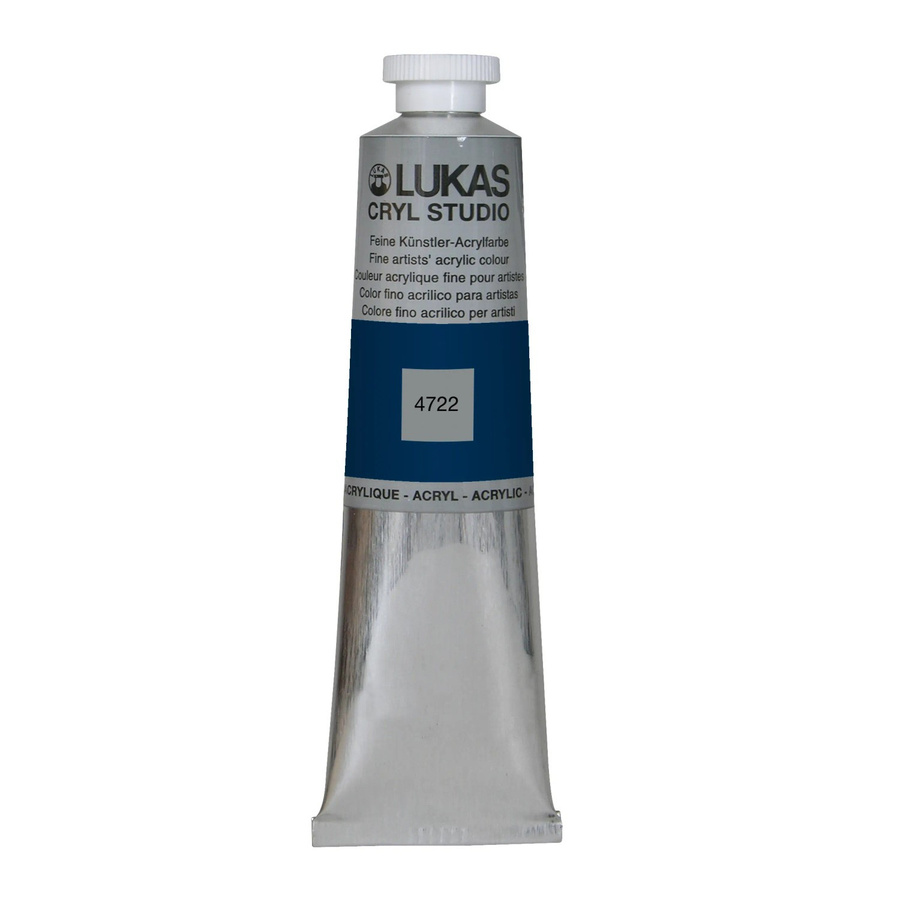 Lukas Cryl Studio Acrylfarbe Indigo 75ml - Bild 2