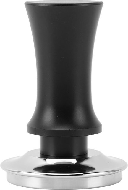 CosyHome Kaffeetamper Federbelastet und Kalibriert mit 30lb Konstantdruck, Durchmesser: 58 mm, Farbe: Schwarz, Edelstahlbasis - Bild 1