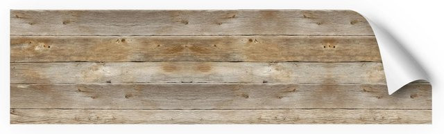 Myspotti Küchenrückwandfolie Holzoptik in Braun, B: 220 cm, H: 60 cm - Bild 1