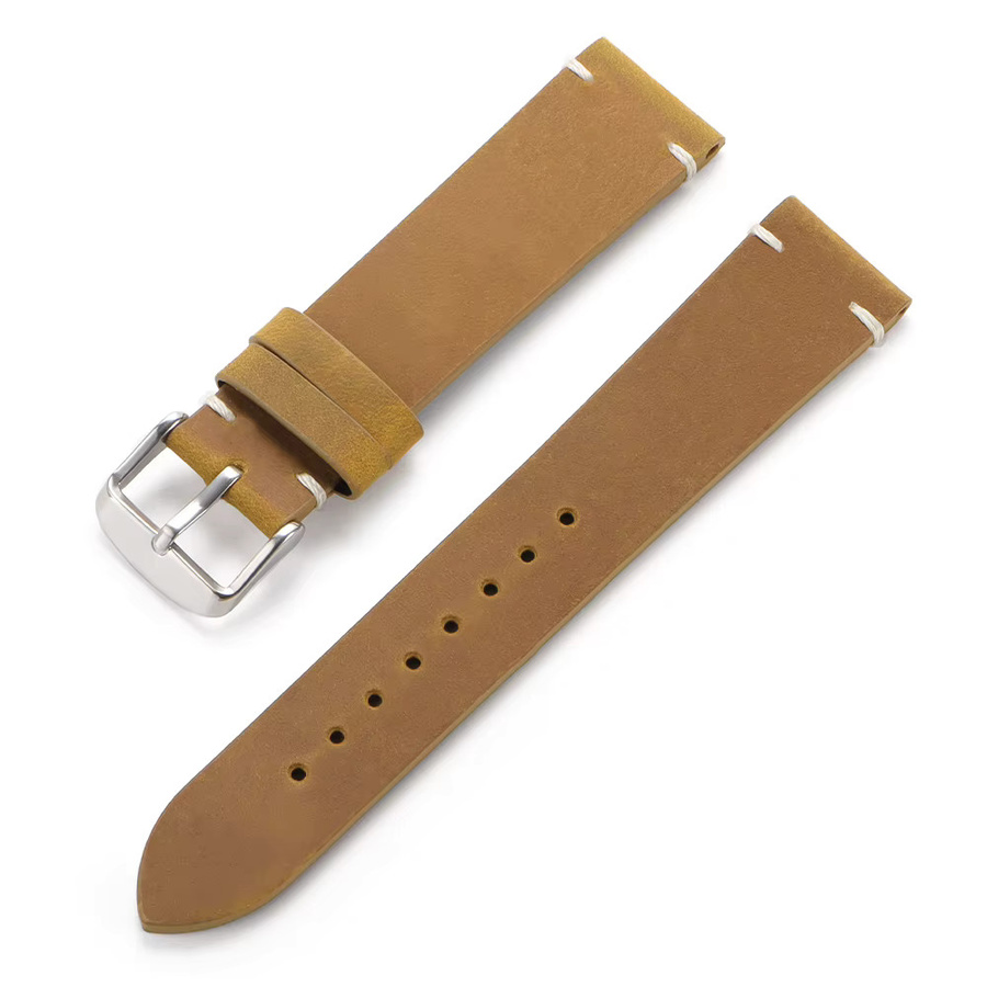 crazyband Uhrenarmband Rindsleder, Vintage, 18mm-24mm - Bild 4