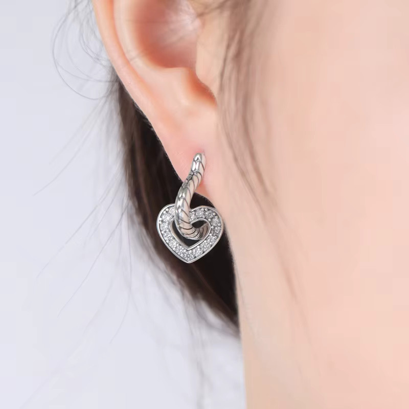 Orstarry Tropfenohrringe, 925 Silber, Zirkonia, Damen - Bild 2