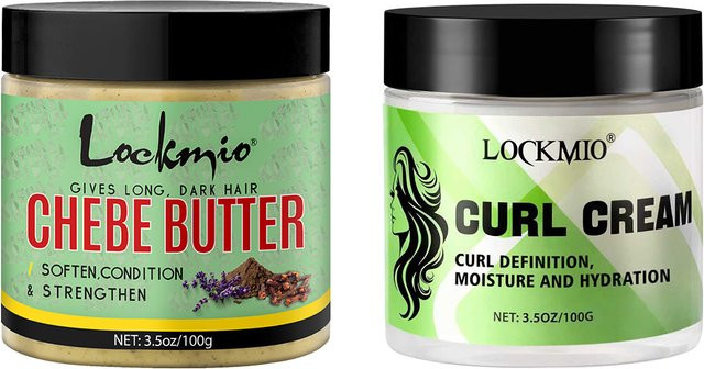 LOCKMIO Chebe-Butter Haarmaske Creme für lockiges Haar - Bild 1