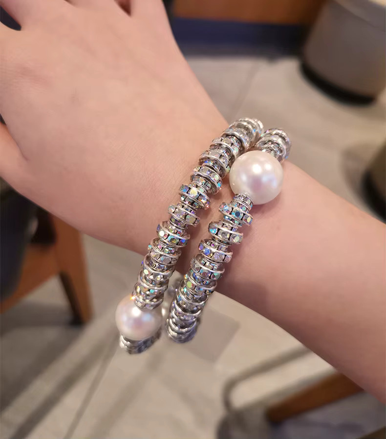 FFFAS Armband, Perle, Silber, Unisex - Bild 2