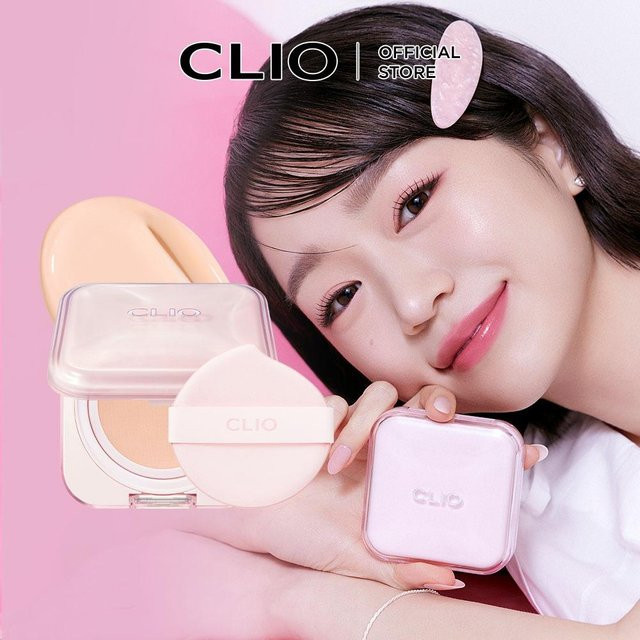 Clio Kill Cover Mesh Glow Essential Cushion Set, 19N PORCELAIN, 2x 15 g - Bild 1