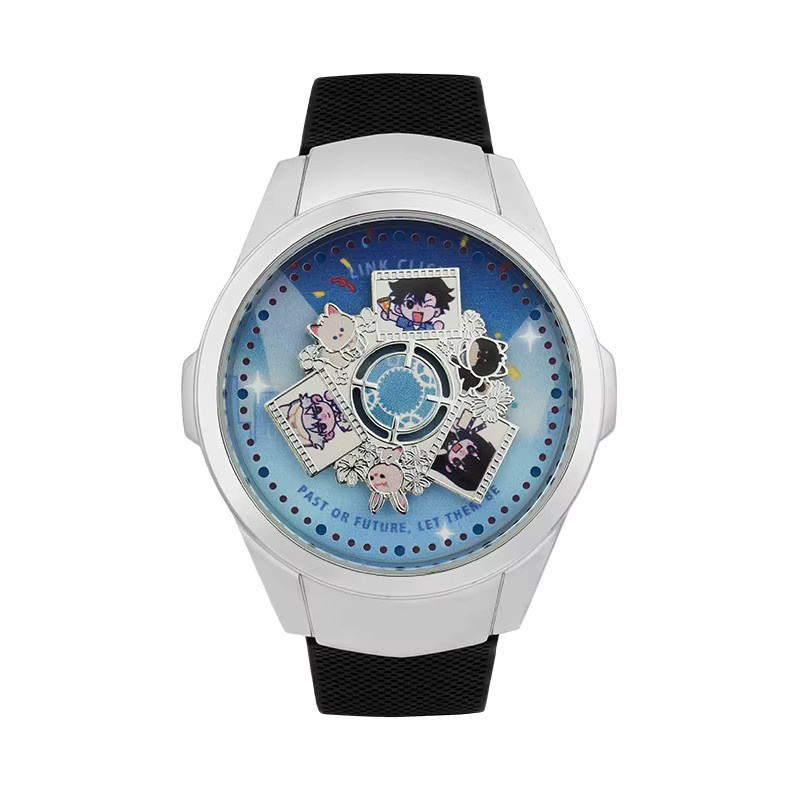 XINGYUNSHI Armbanduhr, Blau, Silikon, Rund, Wasserdicht - Bild 2