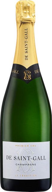 Champagne De Saint Gall Champagne Tradition Premier Cru, Frankreich, 0,75 l - Bild 1