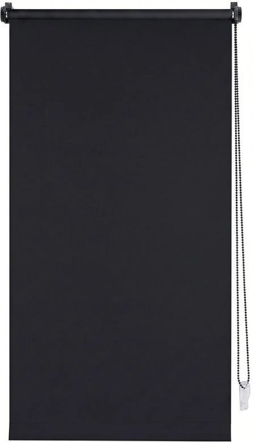 SALCAR Verdunkelungsrollo Klemmfix ohne Bohren in Schwarz, B: 90 cm, H: 160 cm - Bild 1