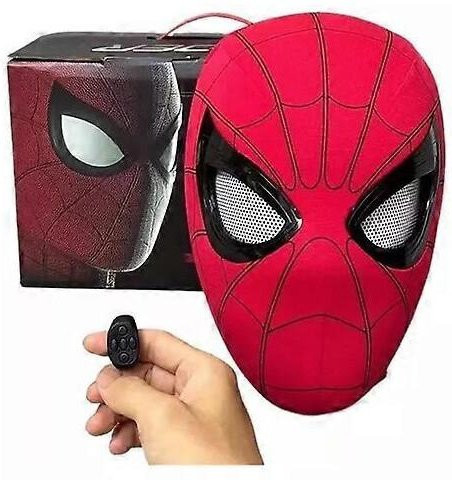 NELA-STYL Marvel Spider-Man Maske mit beweglichen blinkenden Augen, ab 5 Jahren - Bild 1