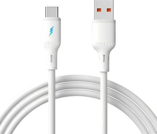 Akyga USB-C auf USB-A Kabel in Weiß, Länge: 1 m, AK-USB-59 - Bild 1