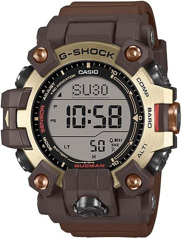 Casio G-Shock Digitaluhr, Solar, Edelstahl, Grau, Unisex - Bild 1