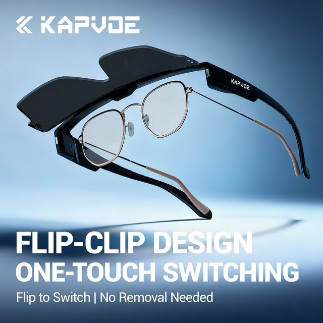 KAPVOE Korrektionsbrille, photochrom, Vollrand, Unisex - Bild 1