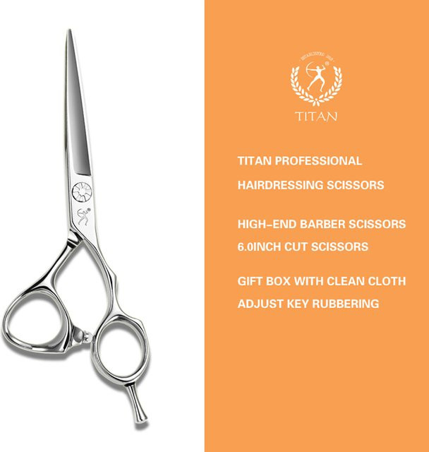 Titan Hirdl Friseurschere, 5,75 Zoll, VG10 Stahl, Unisex - Bild 1
