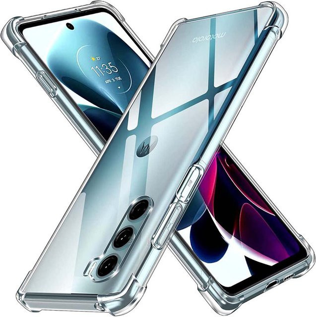 Stoßfeste transparente Silikon-Schutzhülle für Motorola Moto G200 5G G100 G60 G30 G20 G10 G71 5G G51 G50 5G - Bild 1