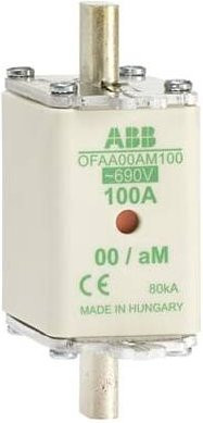 ABB NH-Sicherung Größe 00 125A 690V in Weiß - Bild 1