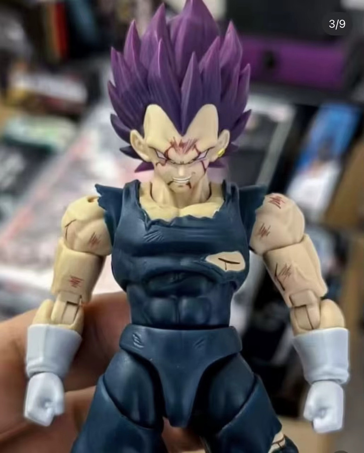 Bandai Dragon Ball SHF Super Saiyan SSJ Majin Vegeta Full Power, Actionfiguren, ab 14 Jahren - Bild 3