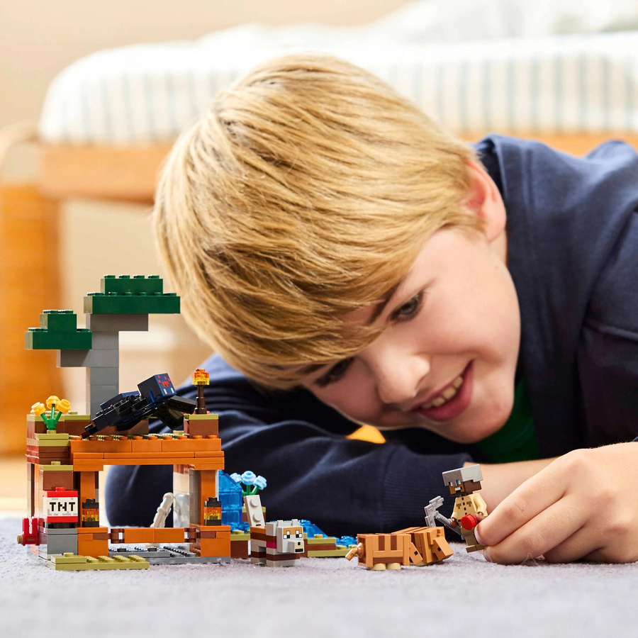 LEGO Minecraft Die Expedition zur Gürteltiermine Konstruktionsspielzeug ab 8 Jahren - Bild 7