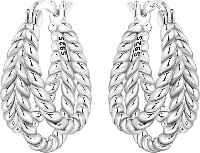 CYCUFF Creolen, 925 Silber, Damen - Bild 1