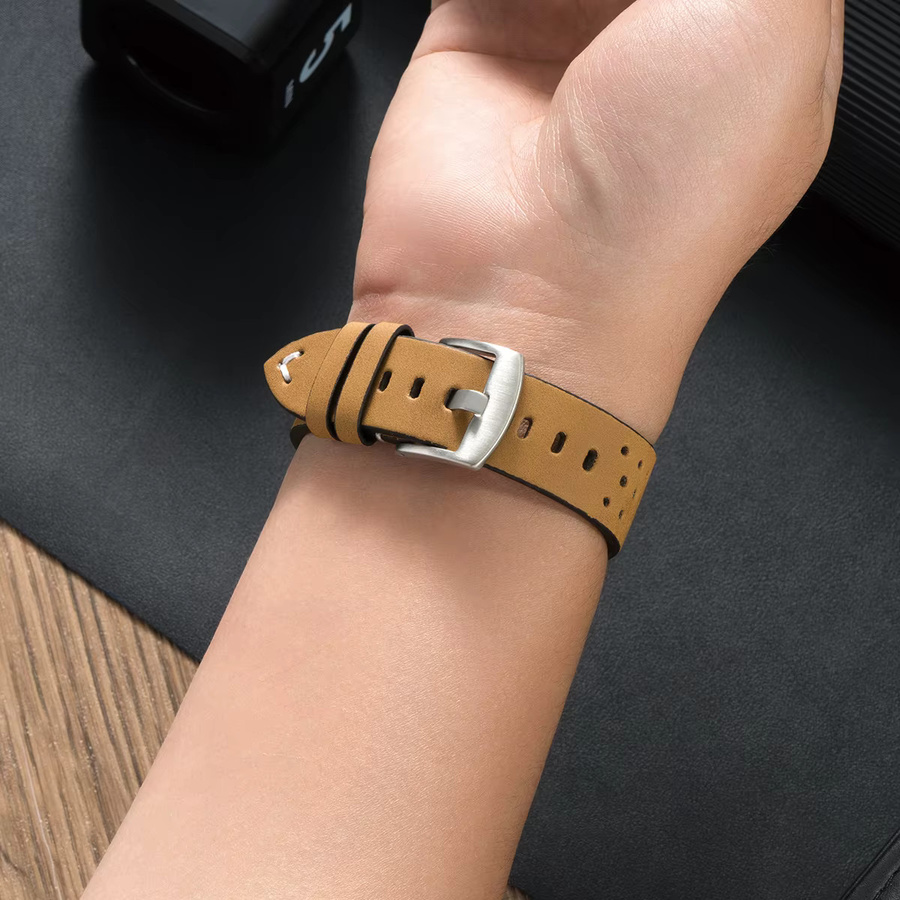 FancyWrist Uhrenarmband Leder, Vintage, Unisex - Bild 2