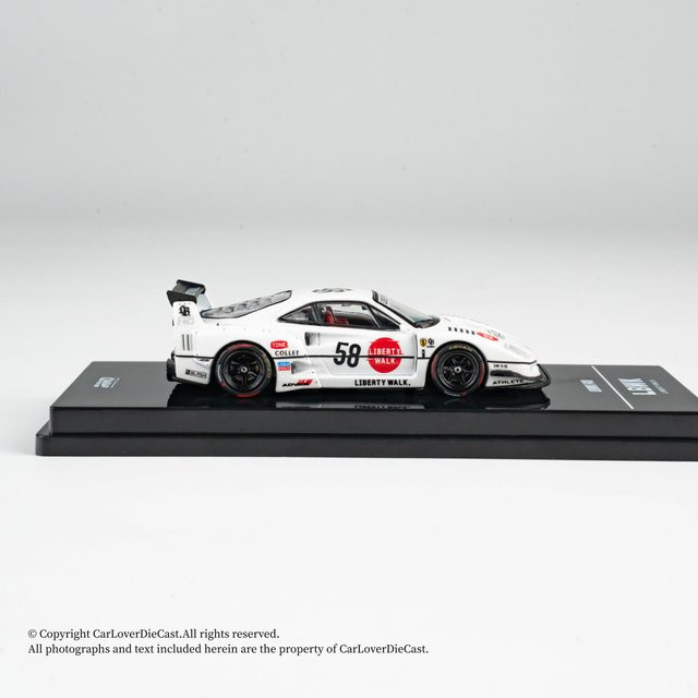 INNO LBWK F40 COLLET Diecast-Modellauto, 1:64, Weiß - Bild 1
