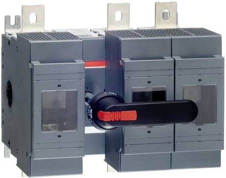 ABB Lasttrennschalter OS630D12P 3-polig 570A Sicherungsgröße 3 Grau - Bild 1