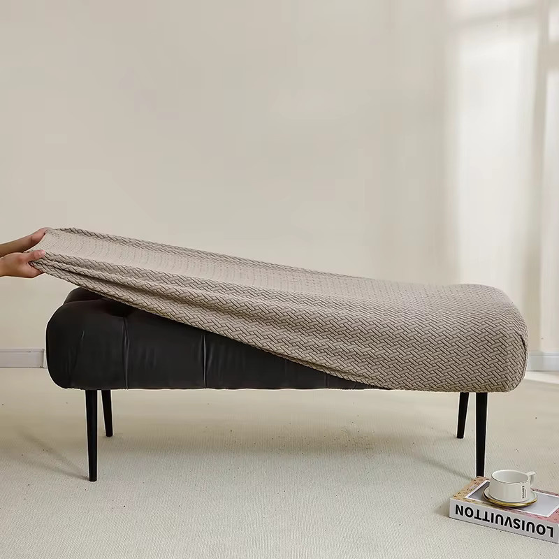 WANERQU Jacquard Bankabdeckung elastisch und schmutzabweisend für Klavierhocker und Bänke - Bild 1