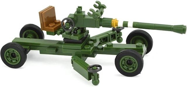 Militär WW2 Bausteine, Fahrzeuge, ab 6 Jahren - Bild 1