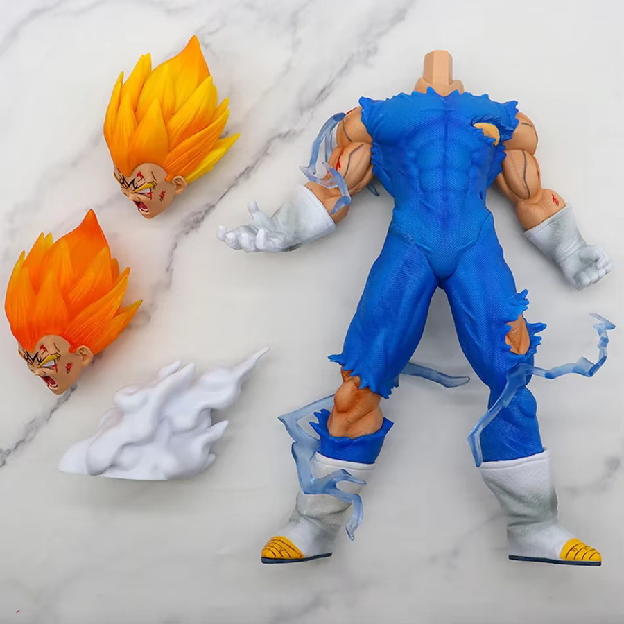 Bandai Dragon Ball Z Majin Vegeta Figur PVC Actionfigur - Bild 3