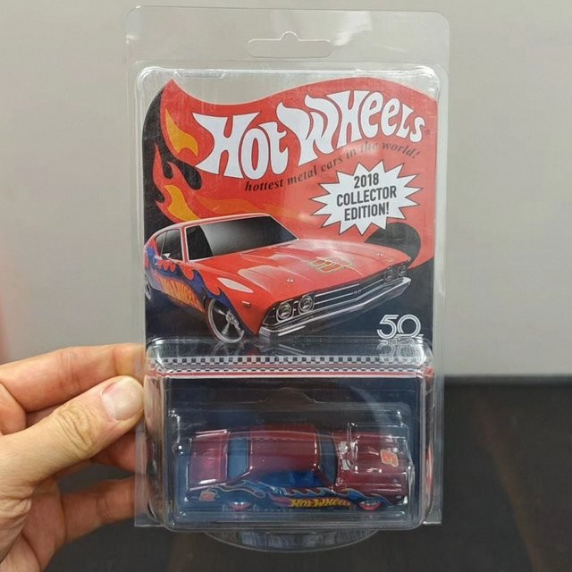 Hot Wheels 2018 Collector's Series Chevrolet 69 S S 396, Spielzeugauto, ab 3 Jahren - Bild 1
