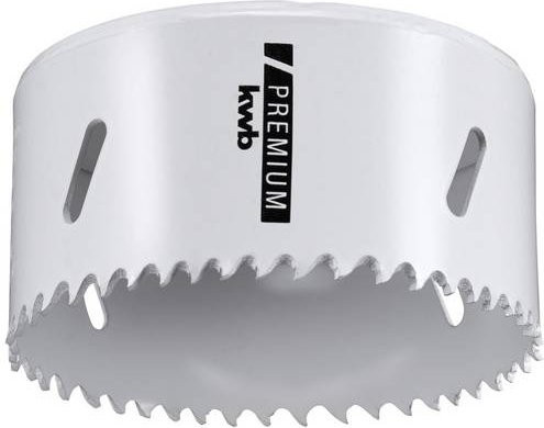 KWB Lochsäge Bimetall C45 in Silber mit 83 mm Durchmesser - Bild 1