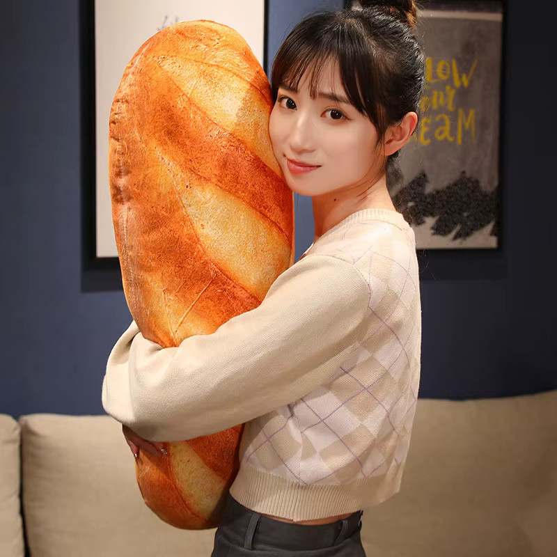 GEGENUOYI Französisches Brot Plüsch Kissen, 1-teiliges Set - Bild 3