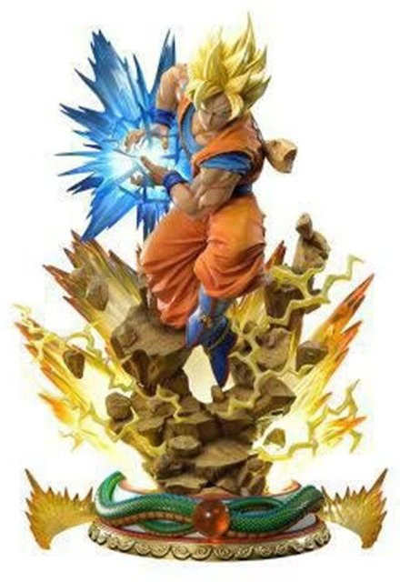 Bandai Dragon Ball Super Saiyan Son Goku Statue, Sammlerfigur, 25cm - Bild 1