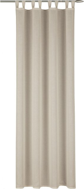 Neusser Collection Schlaufenschal Andreas mit Gardinenband in Creme, B: 135 cm, H: 245 cm - Bild 1