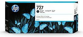 Original HP Tintenpatrone 727 Mattschwarz 300ml C1Q12A - Bild 3