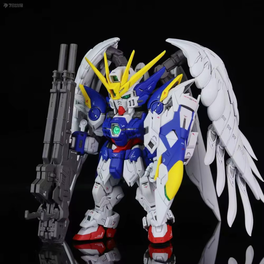 Bandai Gundam MGSD XXXG-0OWO Wing Fighter Zero EW, Actionfigur Modellbausatz - Bild 2