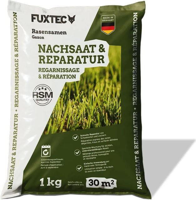 FUXTEC Rasensamen FX-RSNR1 RSM Nachsaat für 30 m² - Bild 1