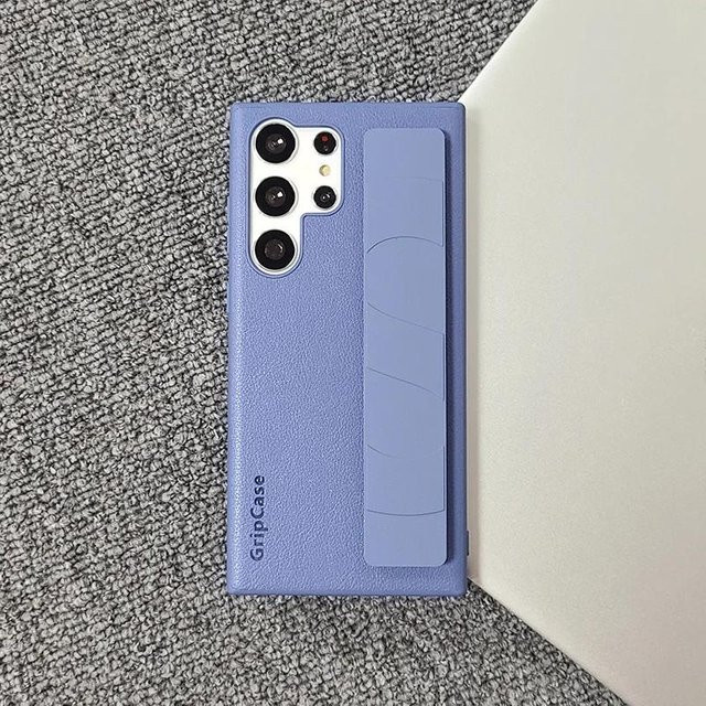 YULIN Leder Handgelenkband Schutzhülle für Samsung Galaxy S23 Ultra S22 S23 Plus in verschiedenen Farben - Bild 1