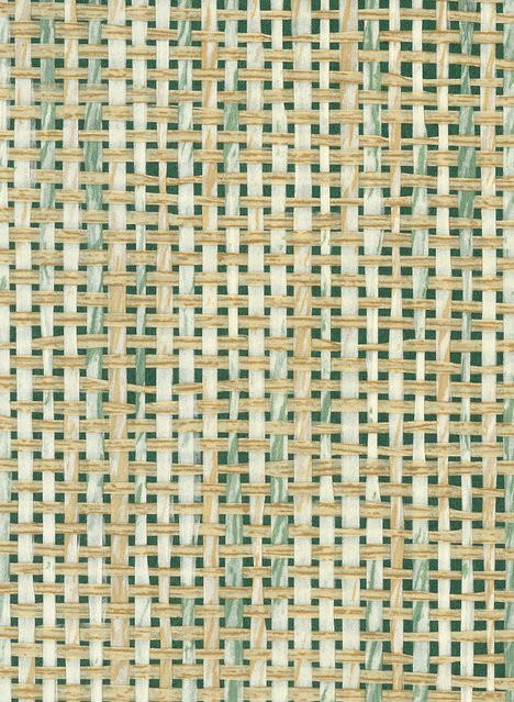Osborne & Little Tapete Papyrus Celadon Dunkelgrün Vlies mit kleinformatigem Muster - Bild 1