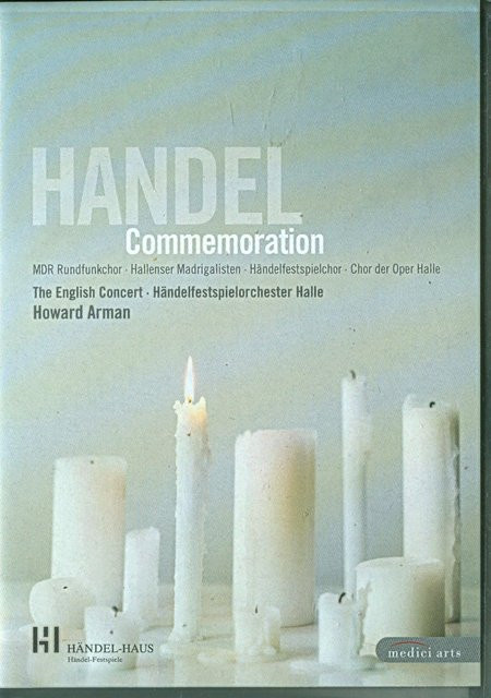 Händel: Gedenken, The English Concert, Chor Der Oper Halle, Howard Arman, DVD - Bild 1