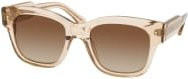 Chimi 07.2M Sonnenbrille, Quadratisch, Vollrand, Kunststoff, Damen, Ecru - Bild 1