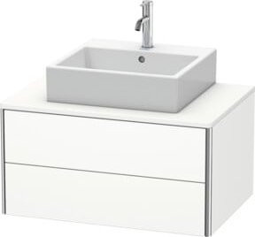 Duravit Waschtischunterschrank XSquare, Farbe: Weiß, wandhängend, B/T: 80 x 54,8 cm - Bild 1