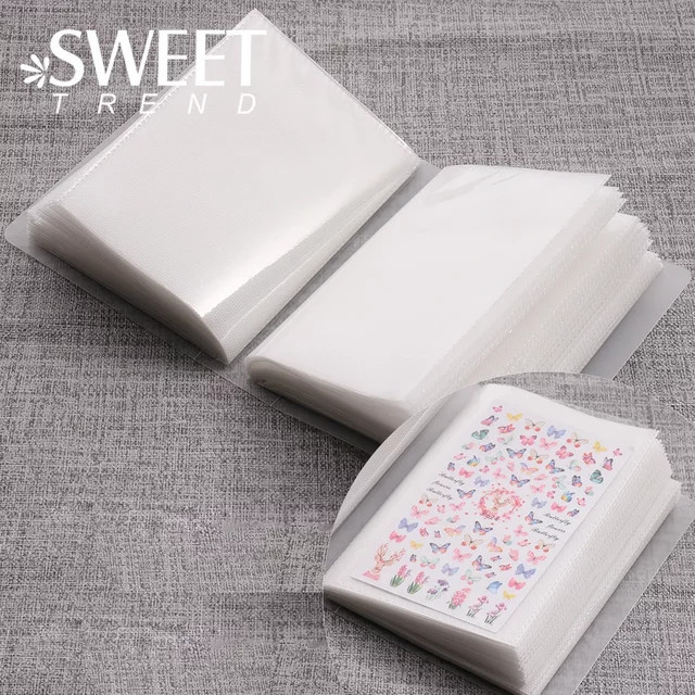 SWEET TREND Nagelaufkleber Organizer aus Kunststoff, Unisex - Bild 1