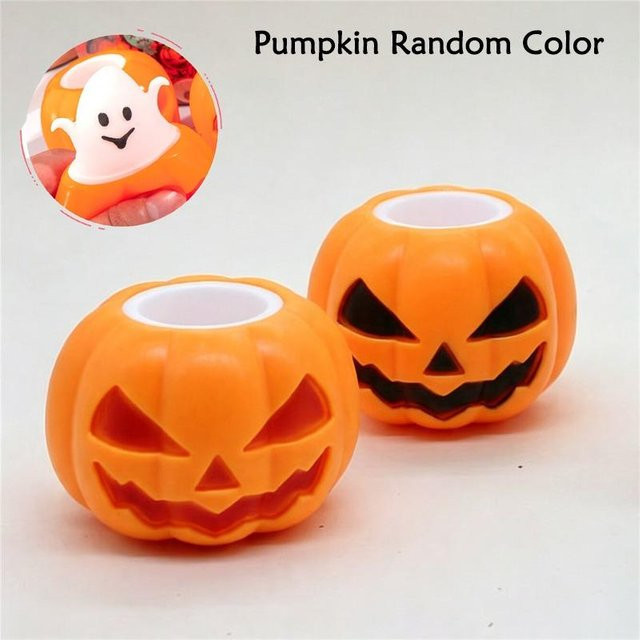 Pop-up Quetsch-Squishy Spielzeug, Halloween Thema, Kürbis Geist Schädel Fledermaus Design, Sensorisches Fidget Spielzeug - Bild 1