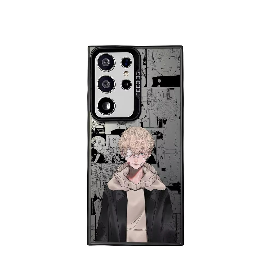 Stoßfeste TPU Handyhülle im Anime Tokyo Revengers Design für Samsung Galaxy S25 S24 S23 S22 S21 Ultra Plus 5G, Multicolor, Glänzend - Bild 4